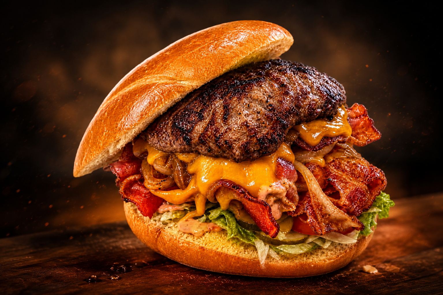 Delicious Mayorca smash burgers 